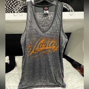 Harley-Davidson Gray Tank Top